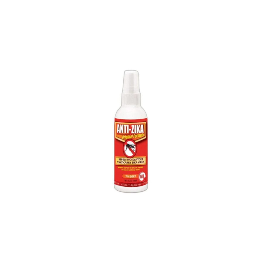 ANTI ZIKA Original Formula — odu un ērču atbaidīšanas līdzeklis (DEET 7%), 100 ml ANTI ZIKA Original Formula — odu un ērču atbaidīšanas līdzeklis (DEET 7%), 100 ml