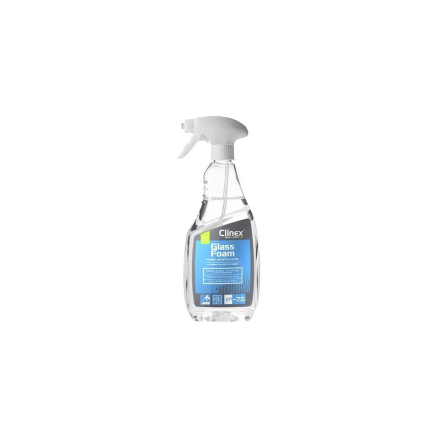 Stikla virsmu tīrīšanas līdzeklis putas veidojošs CLINEX GLASS FOAM 650ml Stikla virsmu tīrīšanas līdzeklis putas veidojošs CLINEX GLASS FOAM 650ml