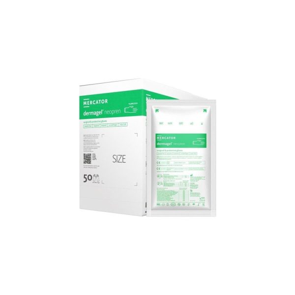 dermagel neopren — sterili ķirurģiskie neoprēna cimdi