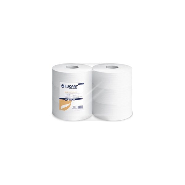 EASY 640 WHITE — vienkārtas tualetes papīrs JUMBO ruļļos
