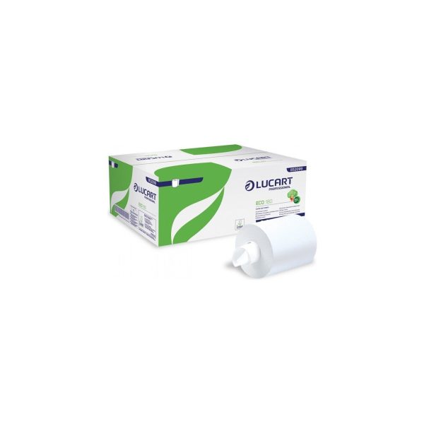 Lucart ECO 180 — divslāņu papīra dvieļi rullī