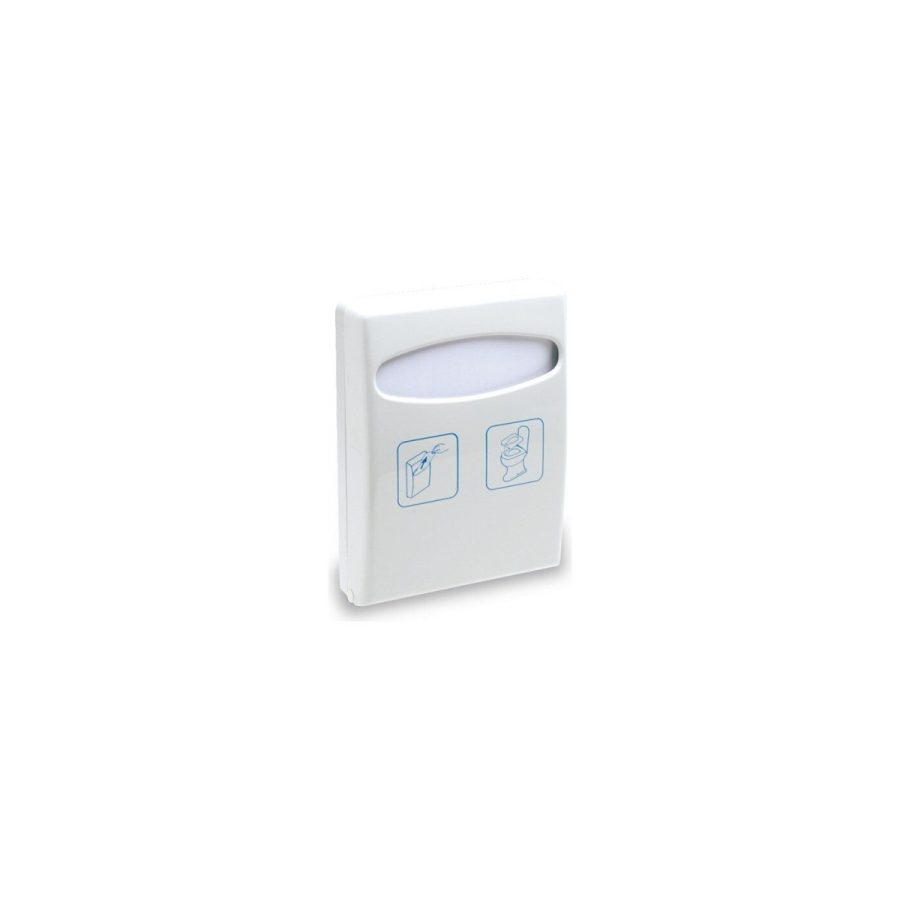 LUCART PROFESSIONAL LAVATORY SEAT COVER DISPENSER — tualetes poda sēdekļa pārklāju turētājs LUCART PROFESSIONAL LAVATORY SEAT COVER DISPENSER — tualetes poda sēdekļa pārklāju turētājs