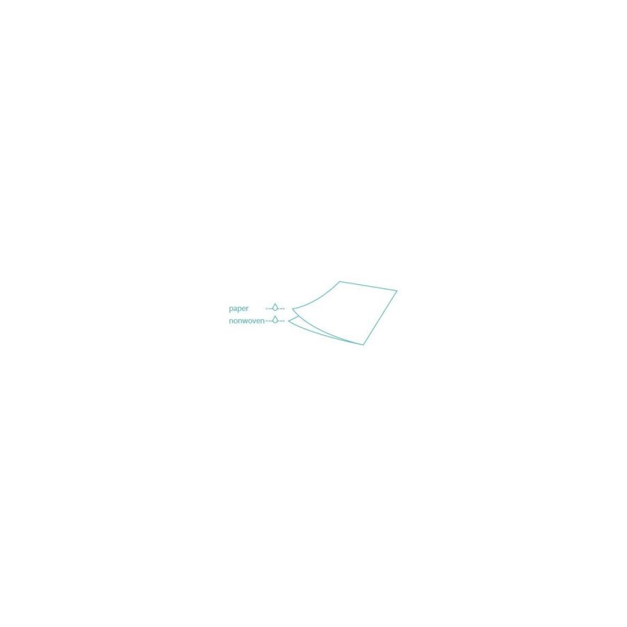 Flizelīna higiēnas pārklājs rullī, 60 cm × 50 m