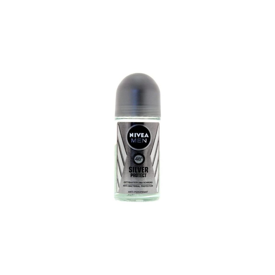 NIVEA MEN Silver Protect rullīša antiperspirants, 50 ml NIVEA MEN Silver Protect rullīša antiperspirants, 50 ml