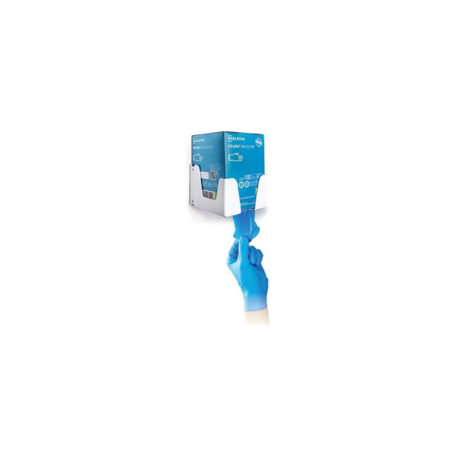 SAFE PACK — modulārs plastmasas turētājs cimdiem (padeve uz leju) SAFE PACK — modulārs plastmasas turētājs cimdiem (padeve uz leju)