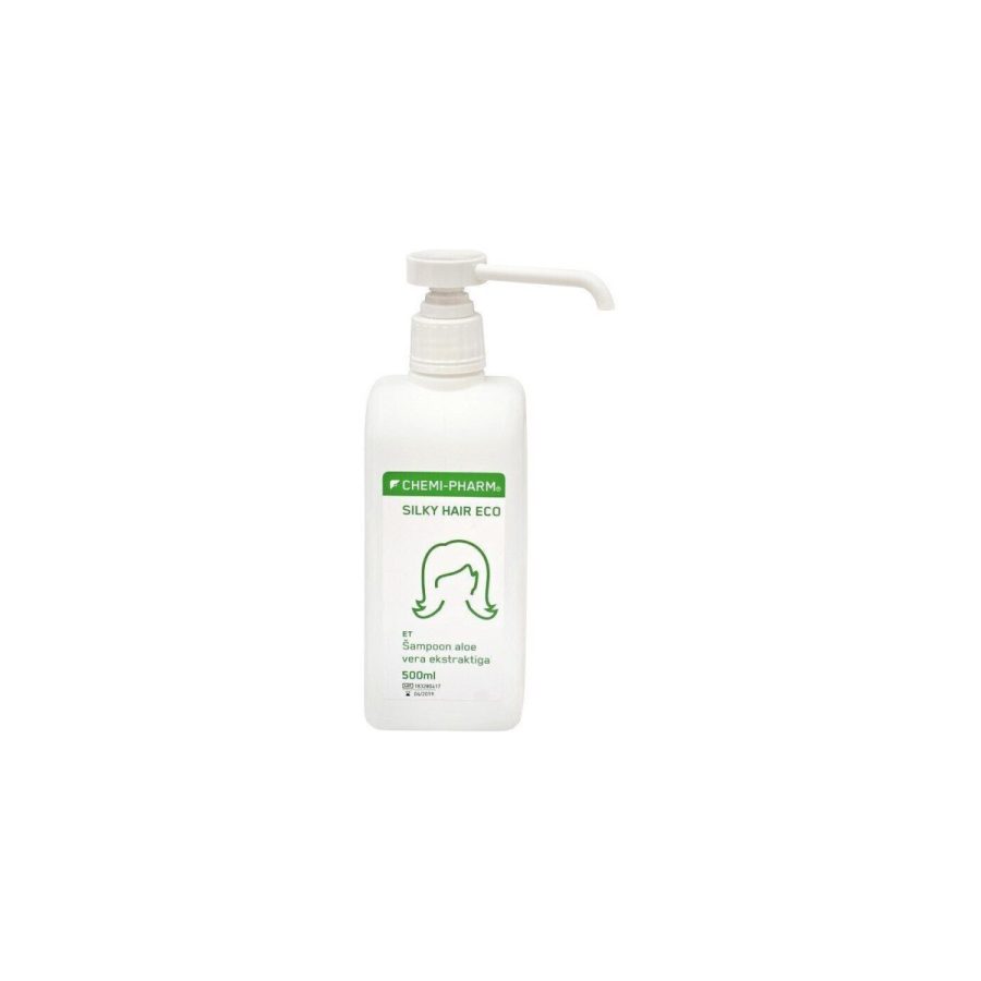 SILKY HAIR ECO — šampūns ar alveju visiem matu tipiem SILKY HAIR ECO — šampūns ar alveju visiem matu tipiem