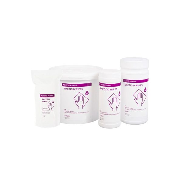 BACTICID WIPES — spirtu saturošas dezinfekcijas salvetes